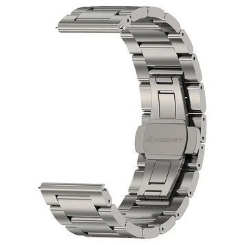 Фото Сталевий браслет KOSPET 22 мм. Silver, артикул 1051-1445 &mdash; интернет-магазин Rayup