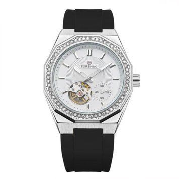 Фото Forsining 831 Black-Silver-White, артикул 1059-0363 &mdash; інтернет-магазин Rayup