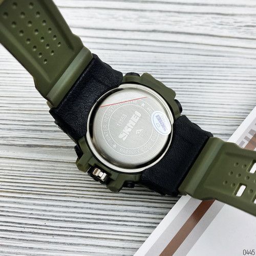 Фото Skmei 1155B Military Green, артикул 1080-0445 &mdash; интернет-магазин Rayup