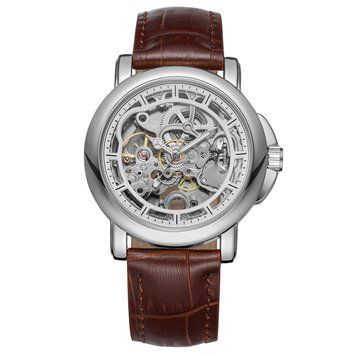 Фото Forsining 8156 Brown-Silver, артикул 1059-0320 &mdash; интернет-магазин Rayup