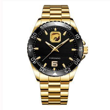 Фото Forsining 8200 Gold-Black, артикул 1059-0146 &mdash; интернет-магазин Rayup