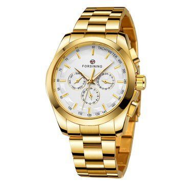 Фото Forsining 6917 Gold-White, артикул 1059-0132 &mdash; інтернет-магазин Rayup