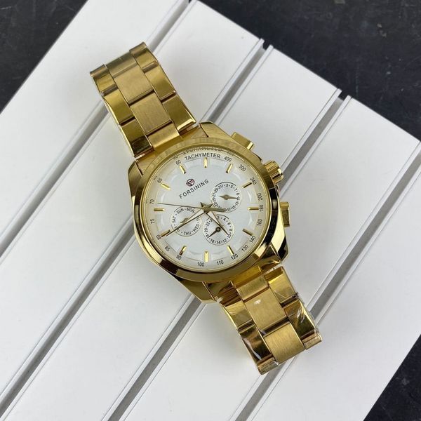 Фото Forsining 6917 Gold-White, артикул 1059-0132 &mdash; інтернет-магазин Rayup
