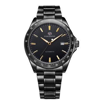 Фото Forsining 8294 Black-Gold Steel, артикул 1059-0337 &mdash; інтернет-магазин Rayup