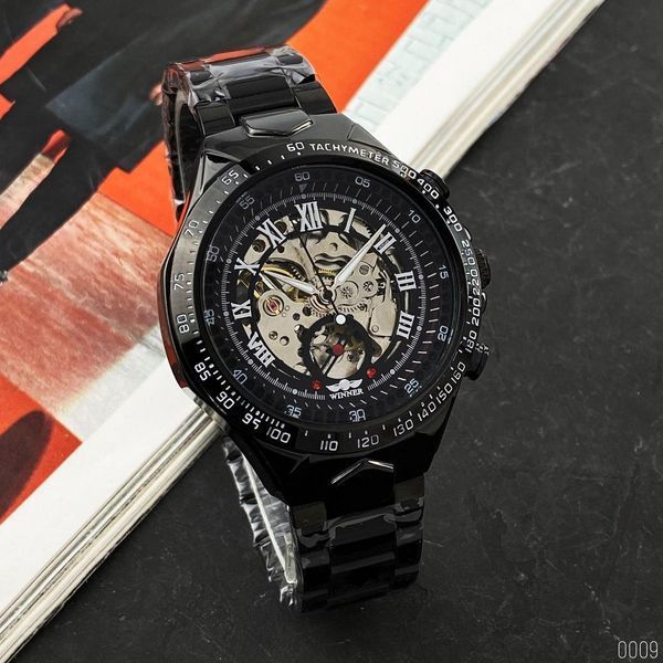 Фото Winner 8067 Black-Silver-Red Cristal, артикул 1099-0009 &mdash; интернет-магазин Rayup