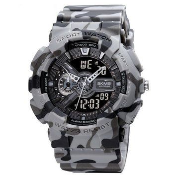 Фото Skmei 1688CMGY Camo Gray., артикул 1080-0739 &mdash; интернет-магазин Rayup