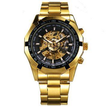 Фото Forsining 8042 Gold-Black, артикул 1059-0058 &mdash; интернет-магазин Rayup