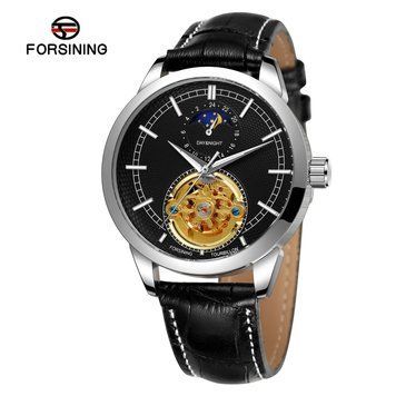 Фото Forsining 8197 Silver-Black, артикул 1059-0204 &mdash; интернет-магазин Rayup