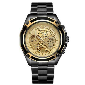 Фото Forsining 8130 Black-Gold, артикул 1059-0061 &mdash; интернет-магазин Rayup