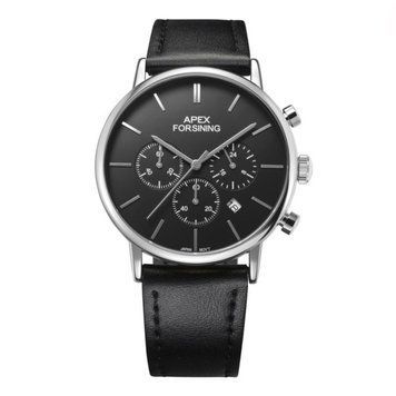 Фото Forsining 8312 Black-Silver, артикул 1059-0343 &mdash; інтернет-магазин Rayup