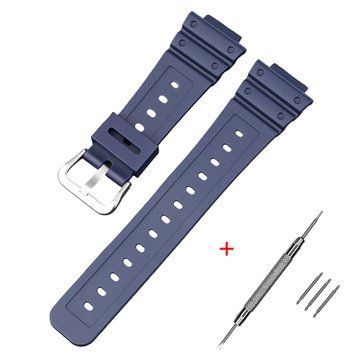 Фото Ремінець для Casio G-Shock GA-2100 Dark Blue SI, артикул 1051-0838 &mdash; інтернет-магазин Rayup
