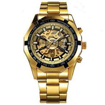Фото Forsining 8042 Gold-Black, артикул 1059-0012 &mdash; интернет-магазин Rayup
