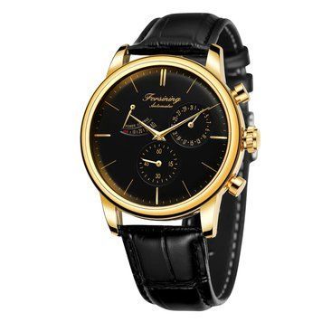 Фото Forsining 6916 Gold-Black, артикул 1059-0190 &mdash; інтернет-магазин Rayup