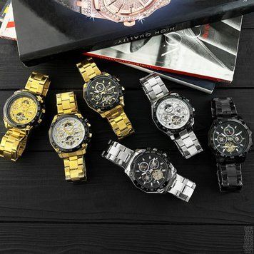 Фото Forsining 6913 Gold-Black-White, артикул 1059-0018 &mdash; интернет-магазин Rayup